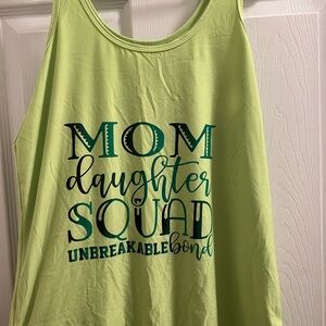 No Boundaries Light Green Tank Top